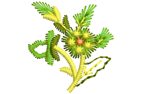 Adding Elegance with Lovely Flower Embroidery Design