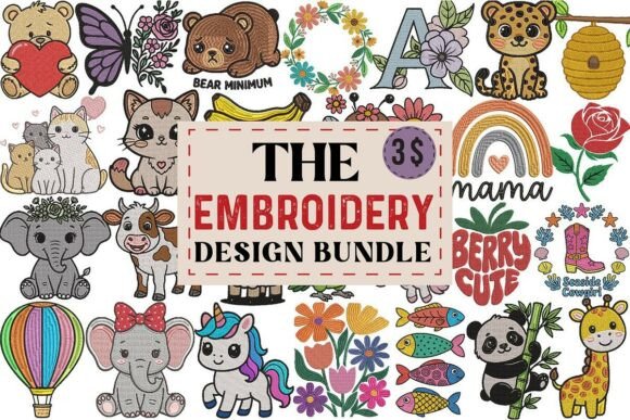 Reviewing The Mega Embroidery Design Bundle for Real Projects